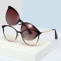 Oval - Oval Demi Clip On Sunglasses for Women